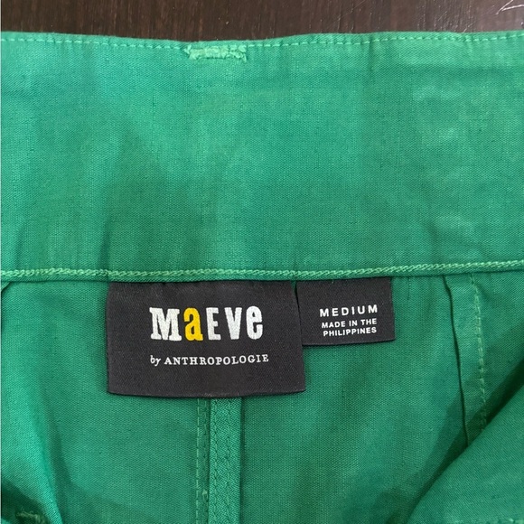 Maeve Anthropologie Green Straight Pencil Style Skirt Size Medium - Picture 9 of 11